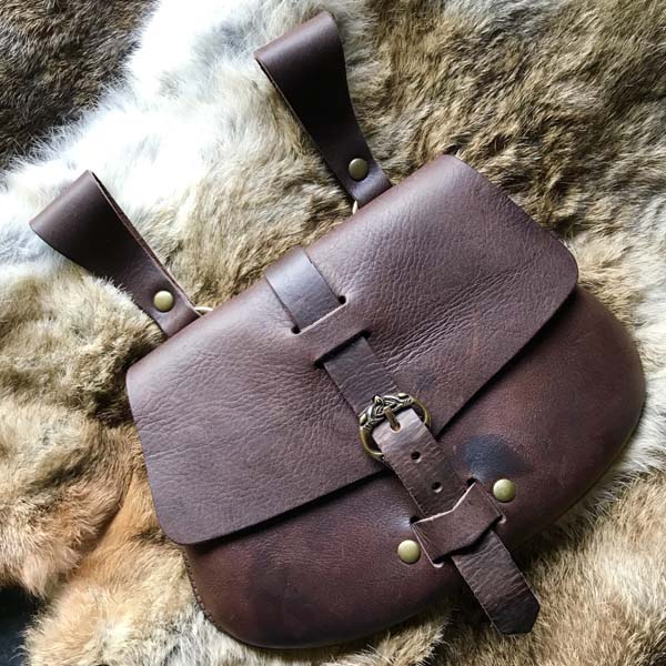 Early Medieval Bag - Ideal For LARP, SCA and Costume - www